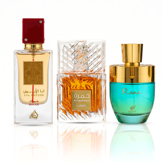 Sada 3 Parfémů | Ana Abiyedh Rouge + Afnan Rare Tiffany + Lattafa Sublime 100 ml
