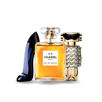 Sada 3 Parfémů | GOOD GIRL, Chanel Nº5, FAME 100 ml