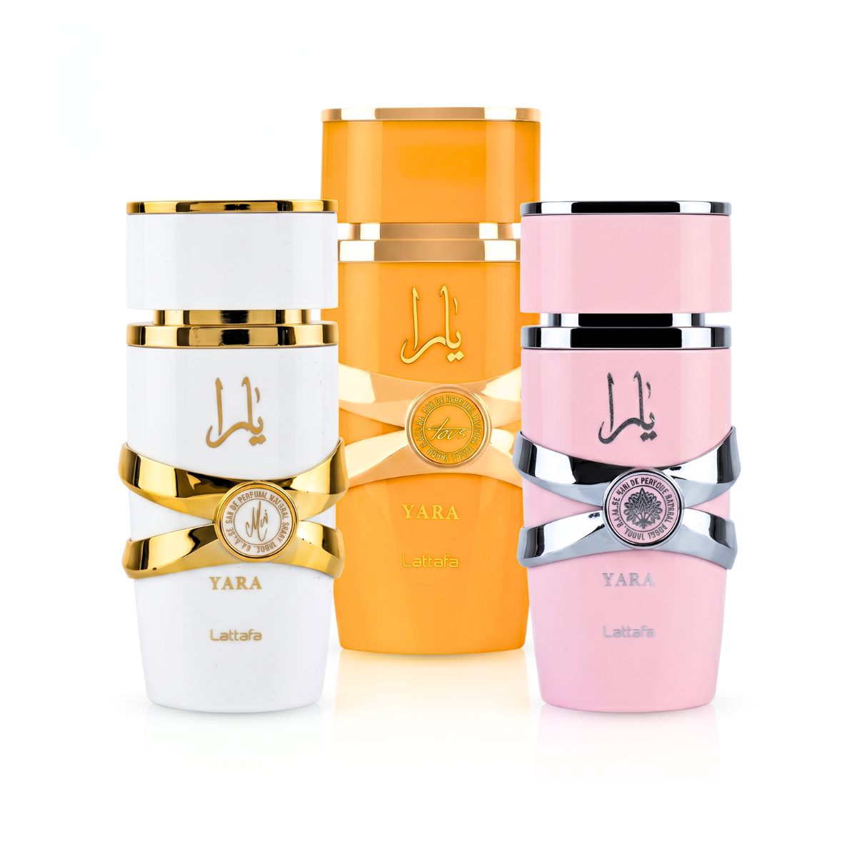 Sada 3 Parfémů | Yara (Rosa) + Yara Tous + Yara Moi 100 ml